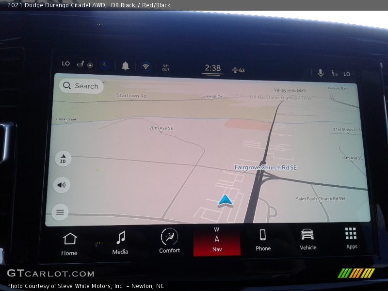 DB Black / Red/Black 2021 Dodge Durango Citadel AWD