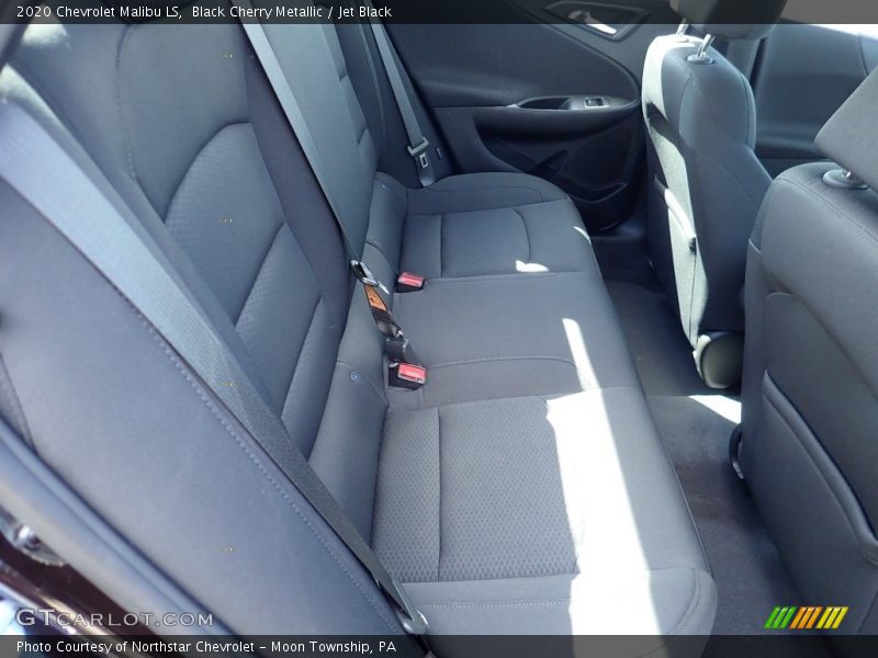Black Cherry Metallic / Jet Black 2020 Chevrolet Malibu LS