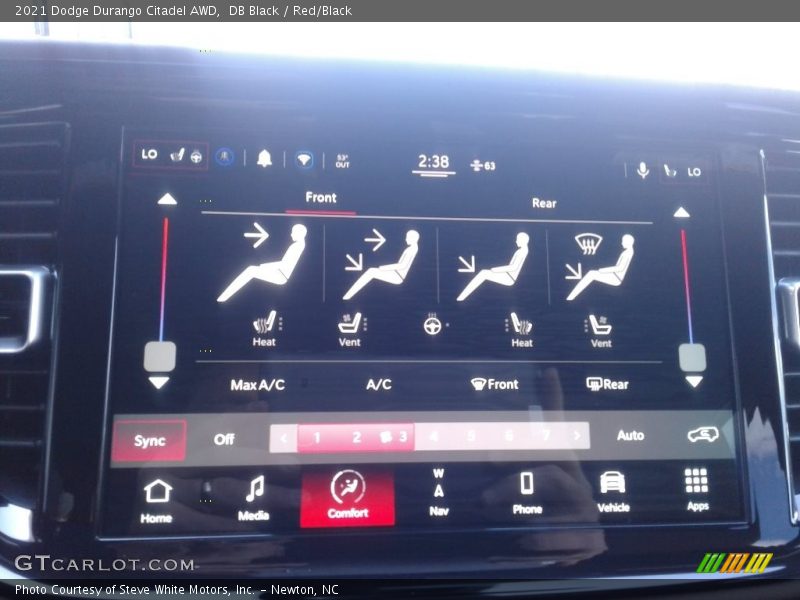 DB Black / Red/Black 2021 Dodge Durango Citadel AWD