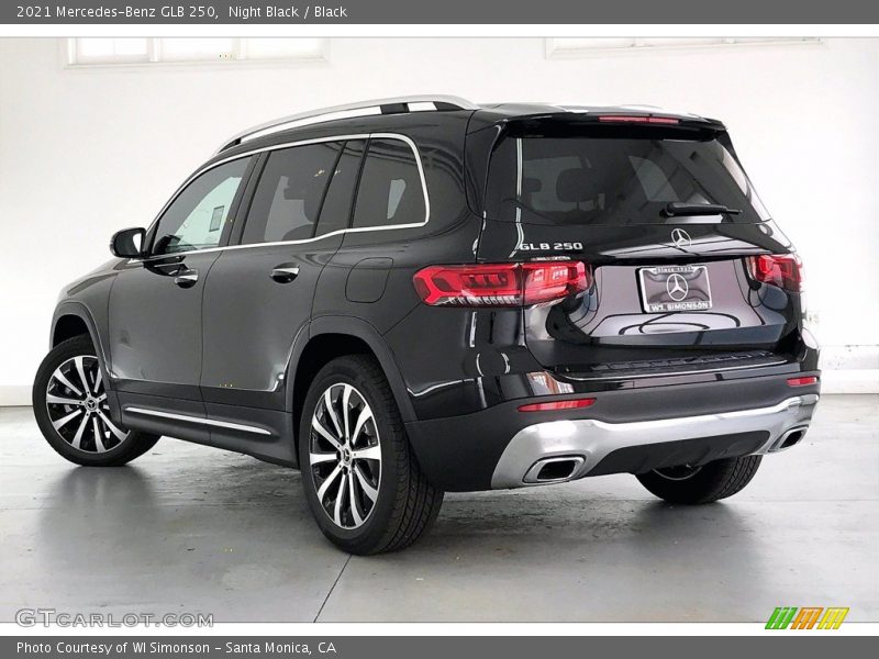Night Black / Black 2021 Mercedes-Benz GLB 250