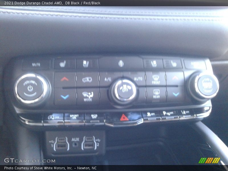 DB Black / Red/Black 2021 Dodge Durango Citadel AWD