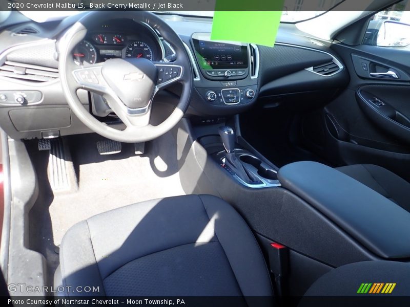 Black Cherry Metallic / Jet Black 2020 Chevrolet Malibu LS