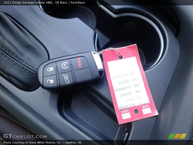 DB Black / Red/Black 2021 Dodge Durango Citadel AWD