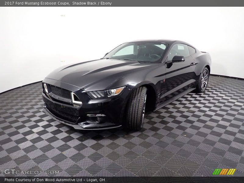 Shadow Black / Ebony 2017 Ford Mustang Ecoboost Coupe