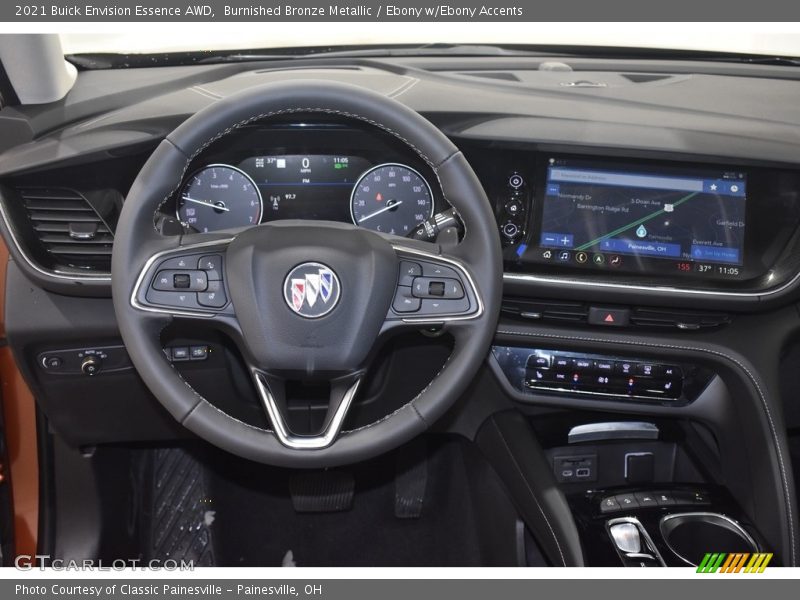 Burnished Bronze Metallic / Ebony w/Ebony Accents 2021 Buick Envision Essence AWD