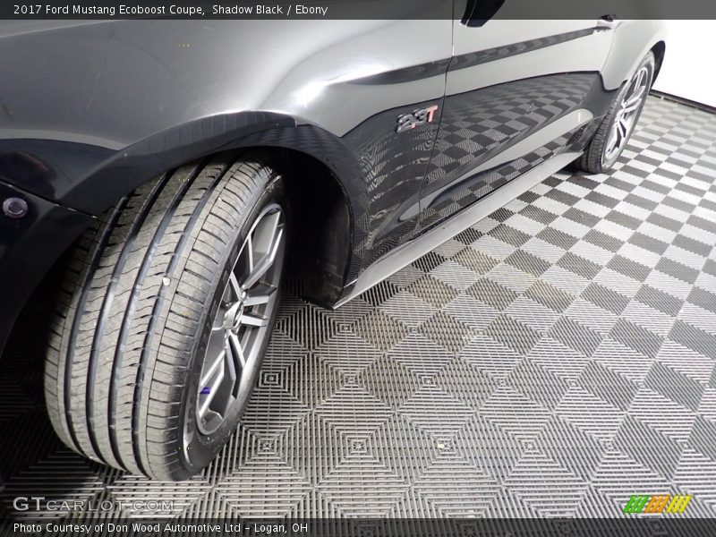 Shadow Black / Ebony 2017 Ford Mustang Ecoboost Coupe