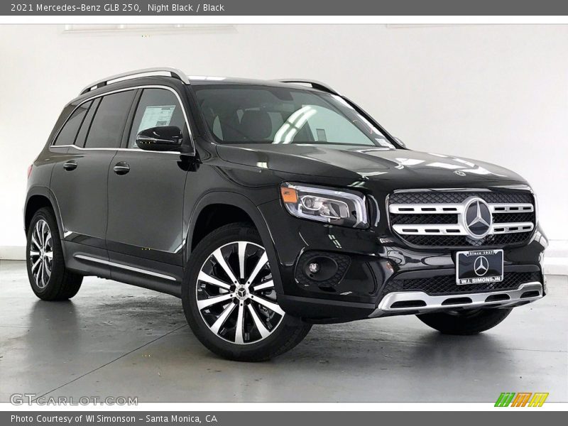 Night Black / Black 2021 Mercedes-Benz GLB 250