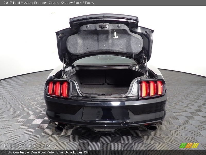 Shadow Black / Ebony 2017 Ford Mustang Ecoboost Coupe