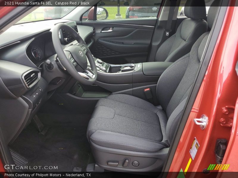Calypso Red / Black 2021 Hyundai Santa Fe SEL