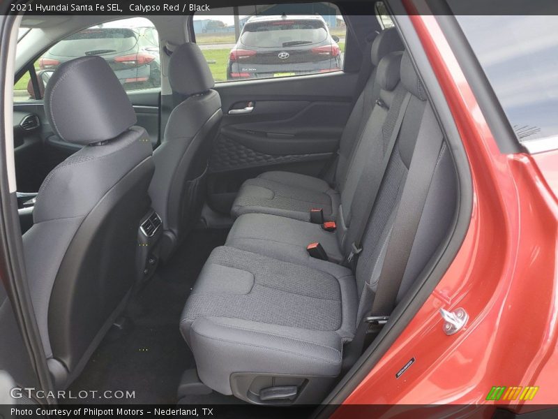 Calypso Red / Black 2021 Hyundai Santa Fe SEL