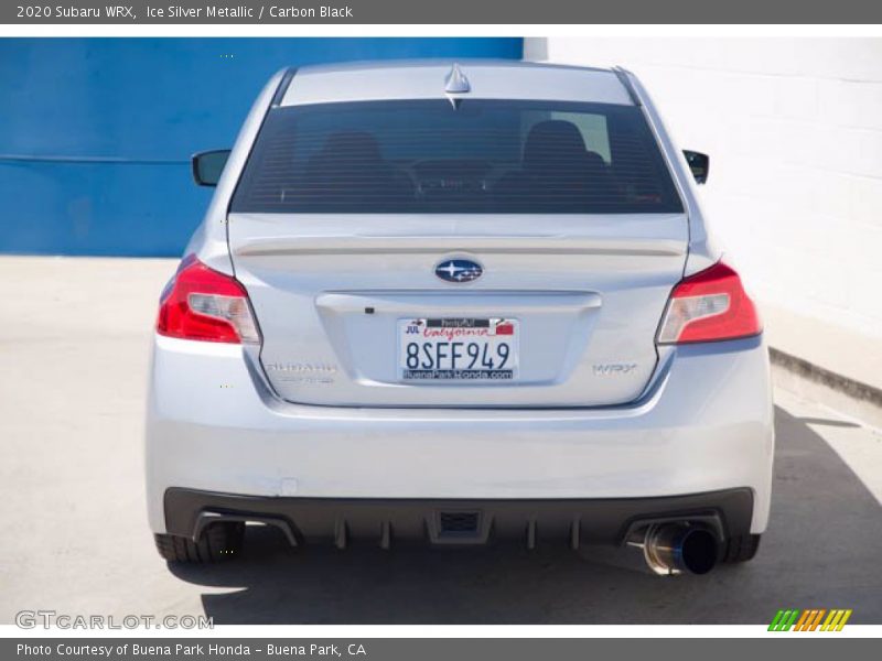 Ice Silver Metallic / Carbon Black 2020 Subaru WRX