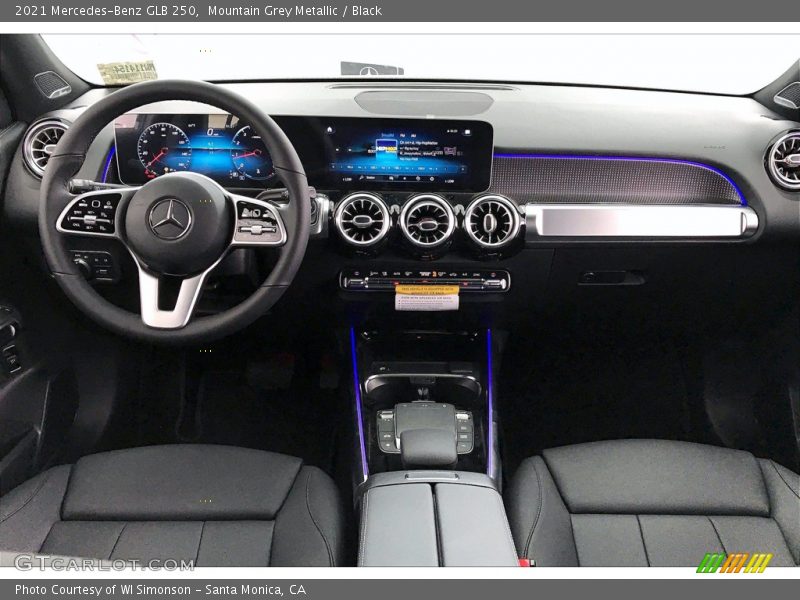 Mountain Grey Metallic / Black 2021 Mercedes-Benz GLB 250