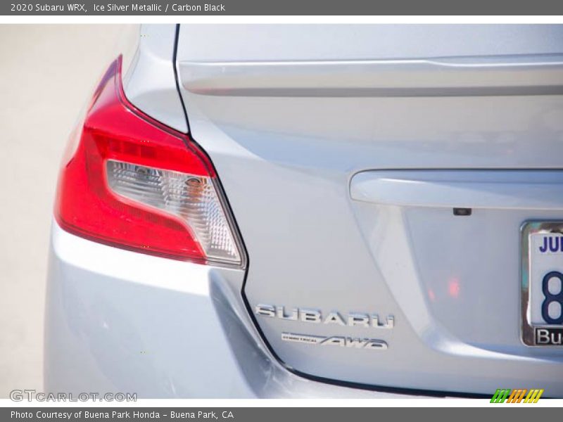 Ice Silver Metallic / Carbon Black 2020 Subaru WRX