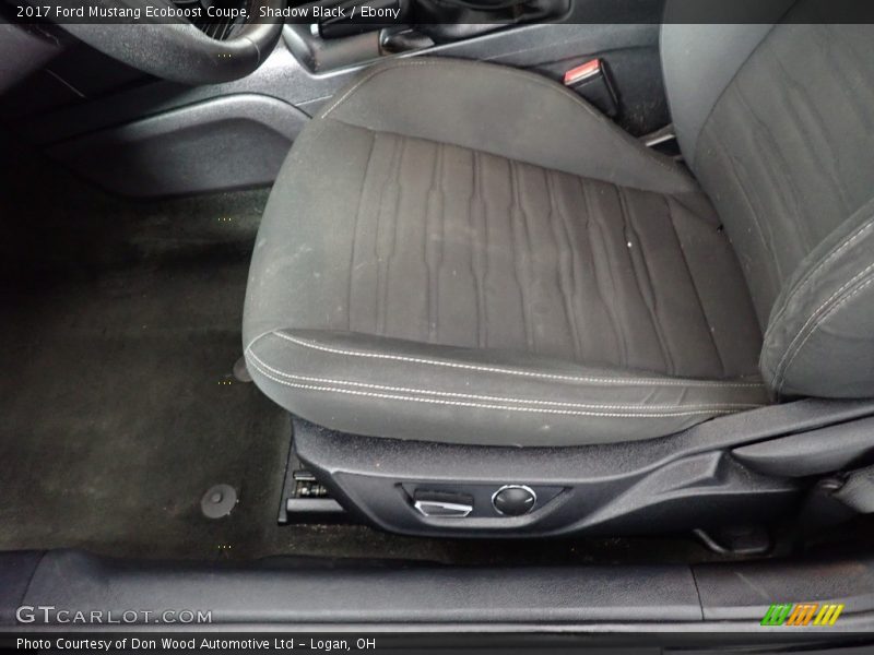 Shadow Black / Ebony 2017 Ford Mustang Ecoboost Coupe