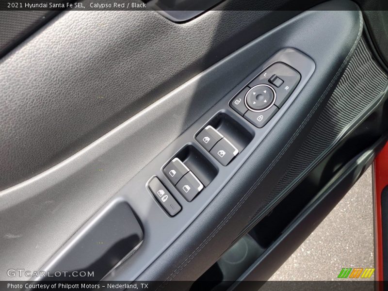 Calypso Red / Black 2021 Hyundai Santa Fe SEL
