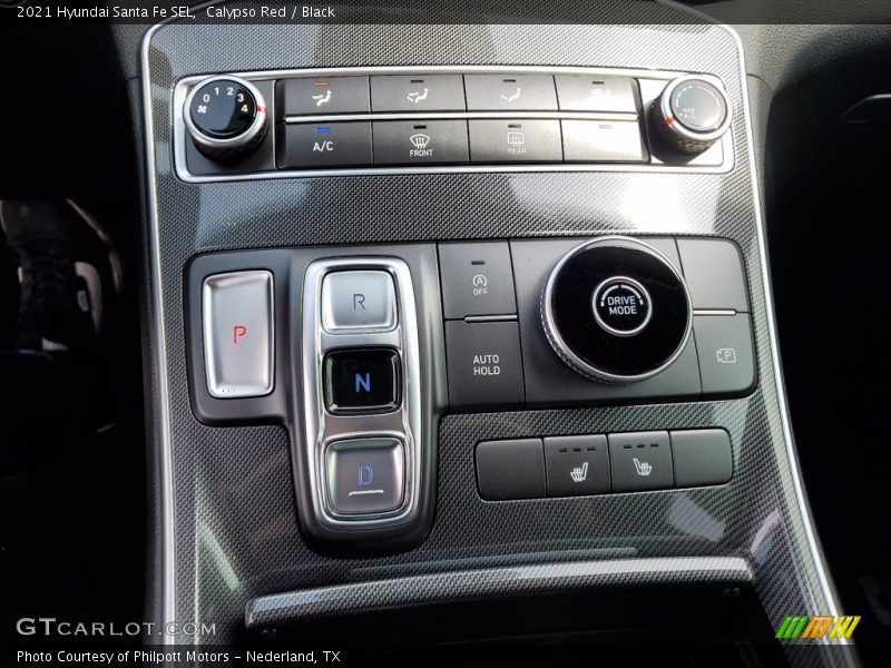 Calypso Red / Black 2021 Hyundai Santa Fe SEL
