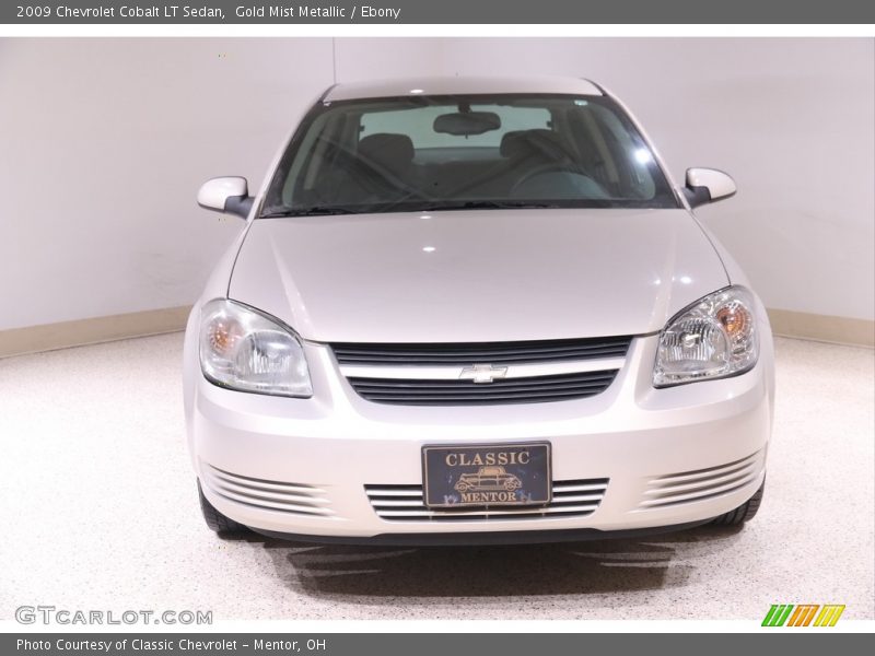 Gold Mist Metallic / Ebony 2009 Chevrolet Cobalt LT Sedan