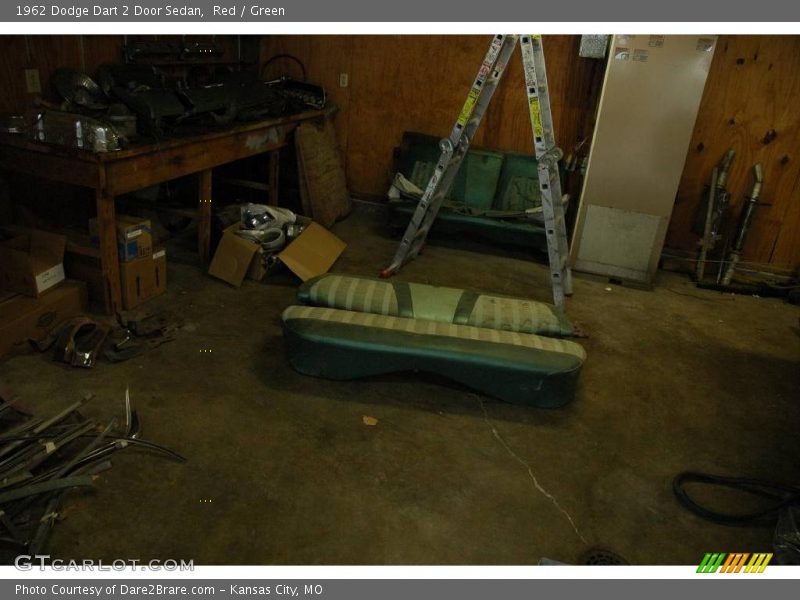 Red / Green 1962 Dodge Dart 2 Door Sedan