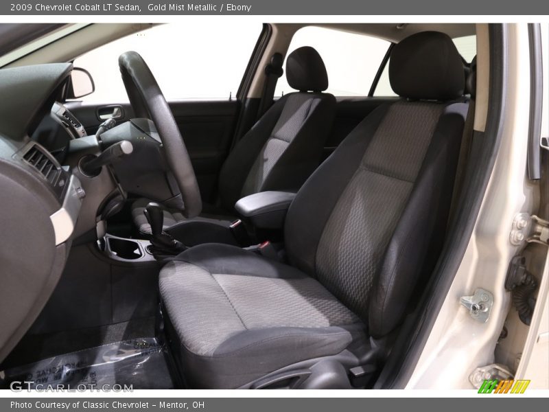 Gold Mist Metallic / Ebony 2009 Chevrolet Cobalt LT Sedan