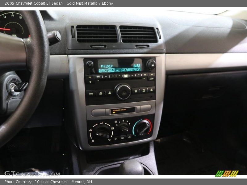 Gold Mist Metallic / Ebony 2009 Chevrolet Cobalt LT Sedan