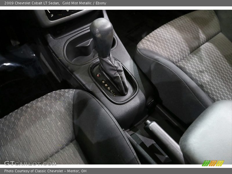 Gold Mist Metallic / Ebony 2009 Chevrolet Cobalt LT Sedan