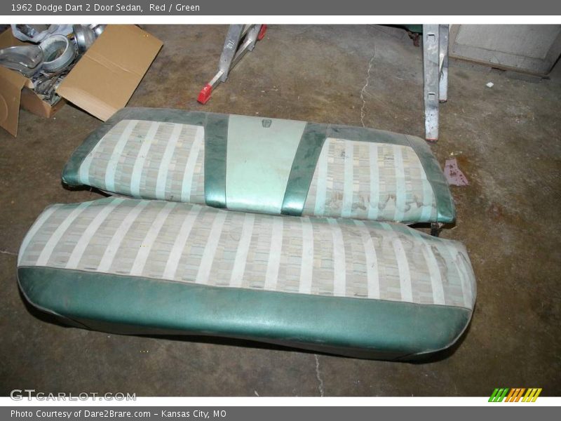 Red / Green 1962 Dodge Dart 2 Door Sedan