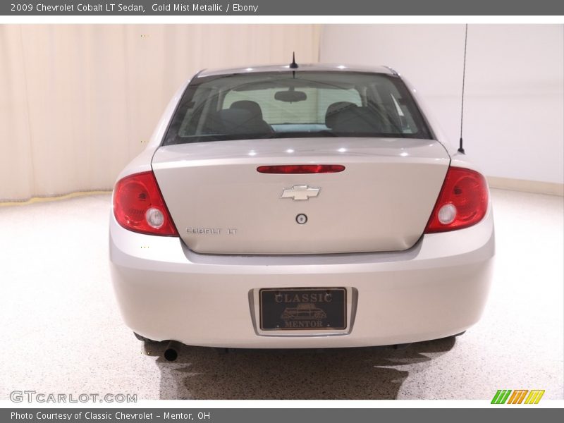 Gold Mist Metallic / Ebony 2009 Chevrolet Cobalt LT Sedan