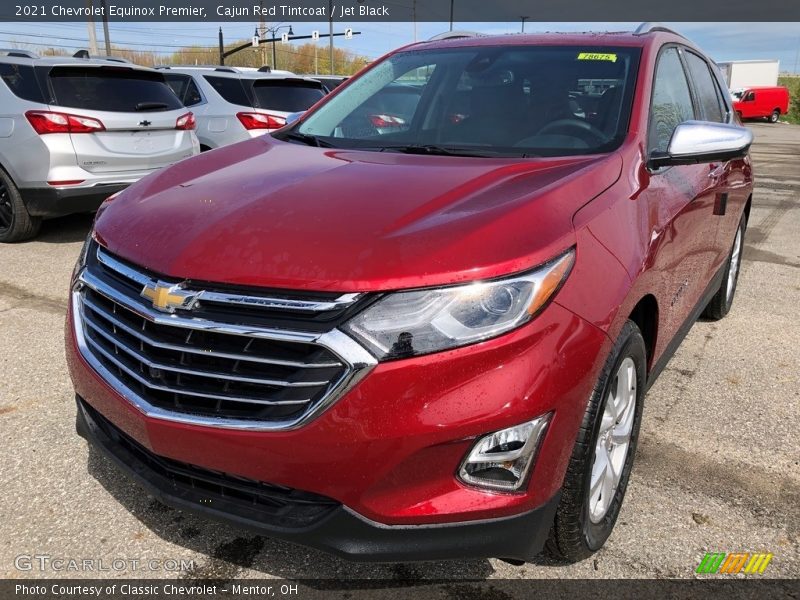 Cajun Red Tintcoat / Jet Black 2021 Chevrolet Equinox Premier