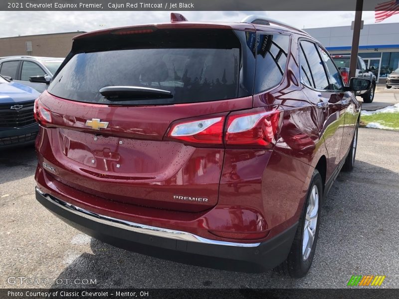 Cajun Red Tintcoat / Jet Black 2021 Chevrolet Equinox Premier