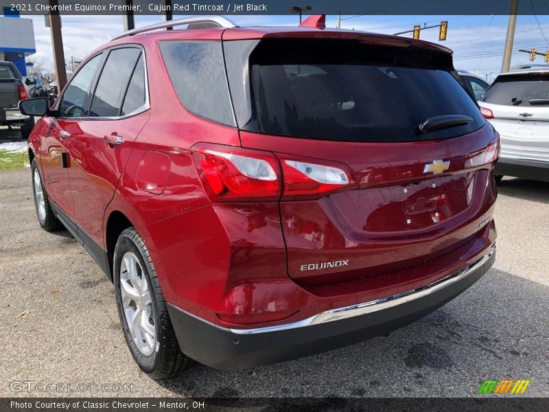 Cajun Red Tintcoat / Jet Black 2021 Chevrolet Equinox Premier