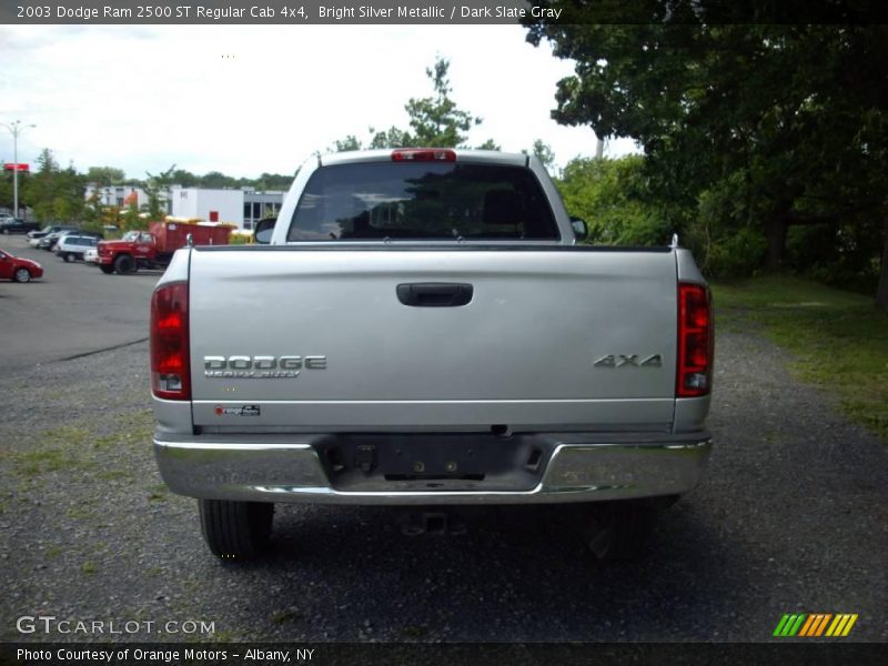 Bright Silver Metallic / Dark Slate Gray 2003 Dodge Ram 2500 ST Regular Cab 4x4