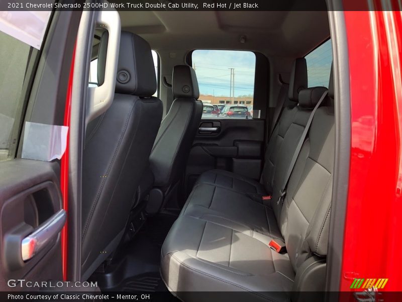 Red Hot / Jet Black 2021 Chevrolet Silverado 2500HD Work Truck Double Cab Utility