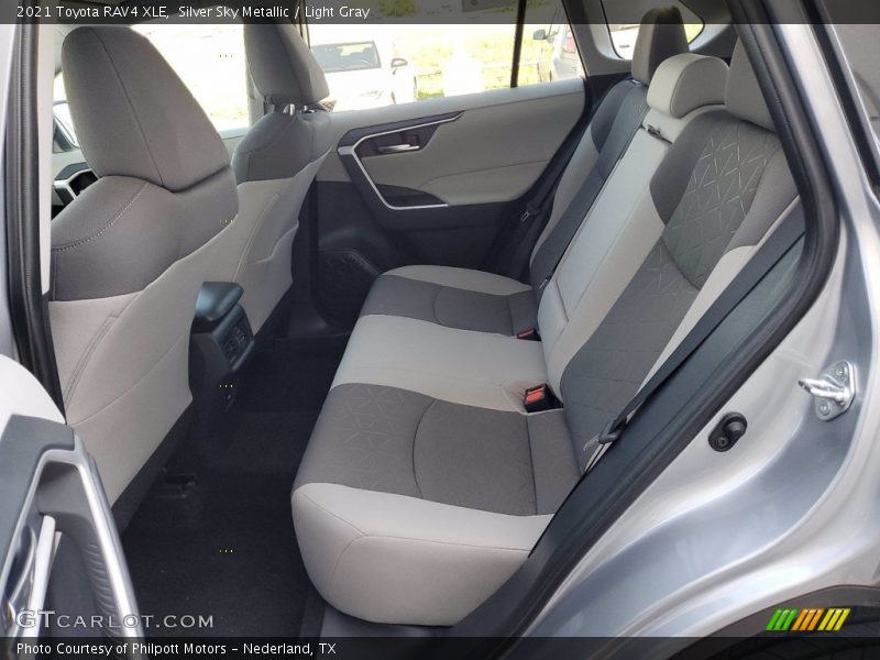 Silver Sky Metallic / Light Gray 2021 Toyota RAV4 XLE