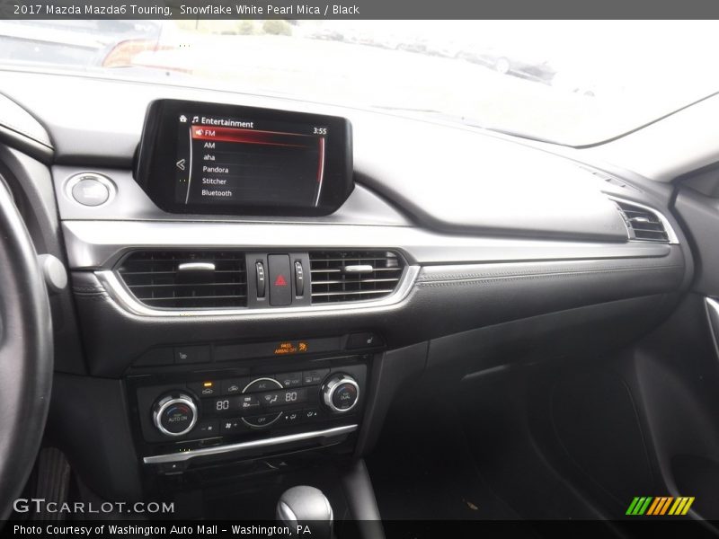 Snowflake White Pearl Mica / Black 2017 Mazda Mazda6 Touring