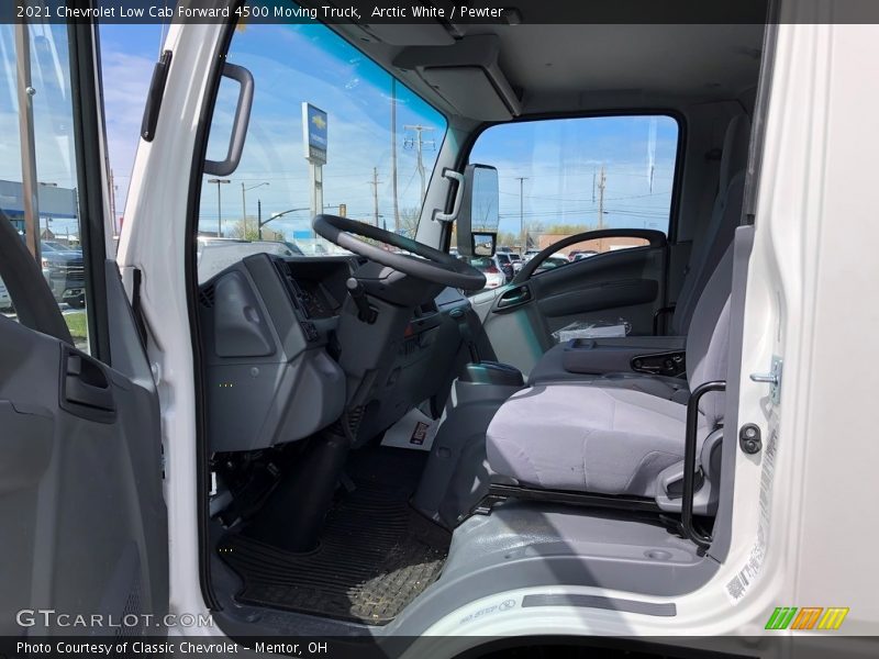  2021 Low Cab Forward 4500 Moving Truck Pewter Interior