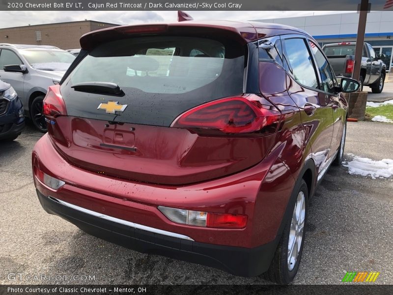 Cajun Red Tintcoat / Dark Galvanized/­Sky Cool Gray 2020 Chevrolet Bolt EV LT