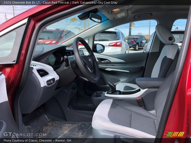 Cajun Red Tintcoat / Dark Galvanized/­Sky Cool Gray 2020 Chevrolet Bolt EV LT
