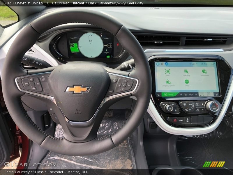 Cajun Red Tintcoat / Dark Galvanized/­Sky Cool Gray 2020 Chevrolet Bolt EV LT