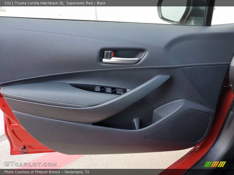 Door Panel of 2021 Corolla Hatchback SE