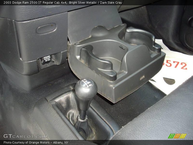 Bright Silver Metallic / Dark Slate Gray 2003 Dodge Ram 2500 ST Regular Cab 4x4