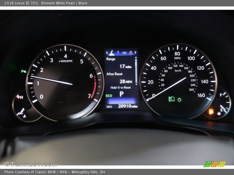 Eminent White Pearl / Black 2018 Lexus ES 350