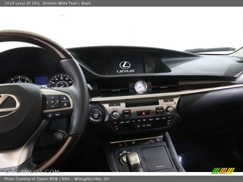 Eminent White Pearl / Black 2018 Lexus ES 350
