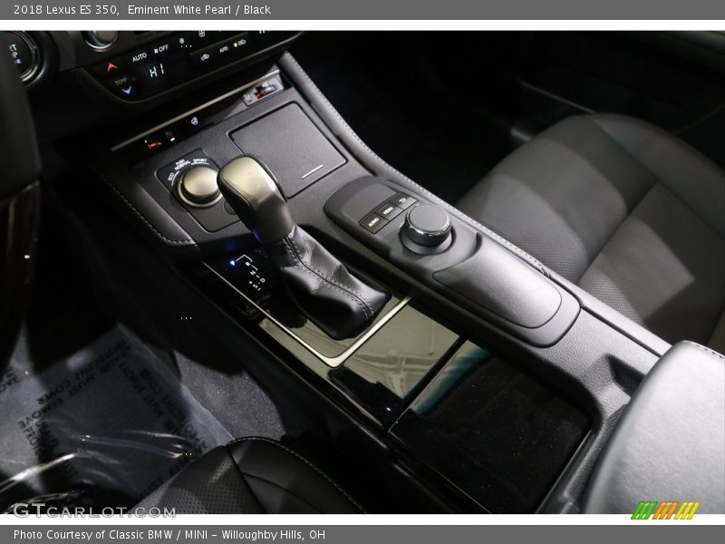 Eminent White Pearl / Black 2018 Lexus ES 350