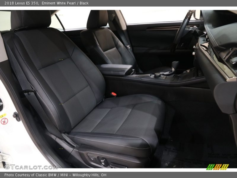 Eminent White Pearl / Black 2018 Lexus ES 350