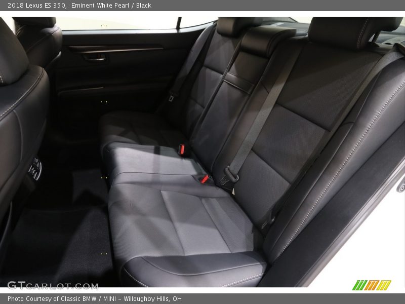 Eminent White Pearl / Black 2018 Lexus ES 350