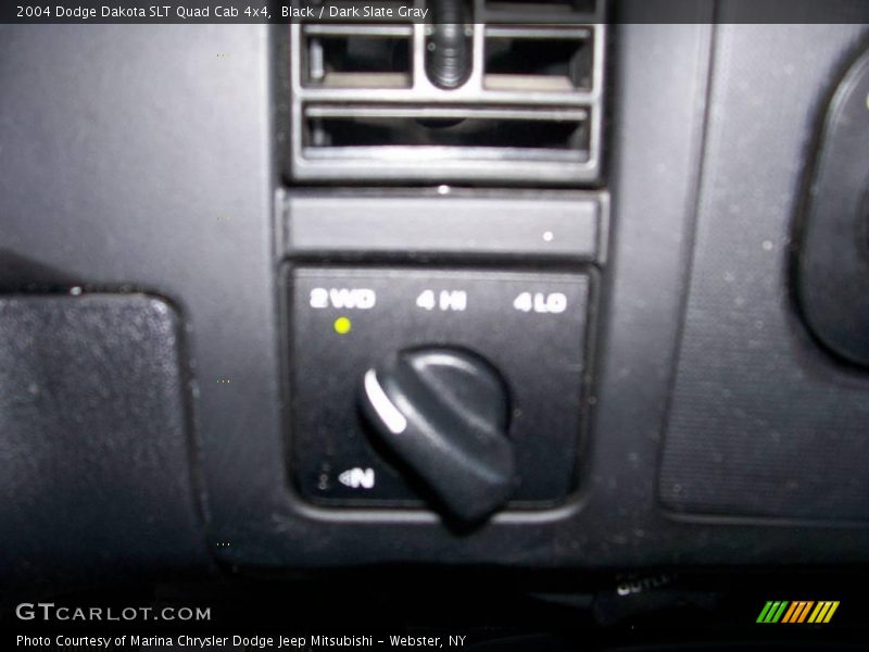 Black / Dark Slate Gray 2004 Dodge Dakota SLT Quad Cab 4x4