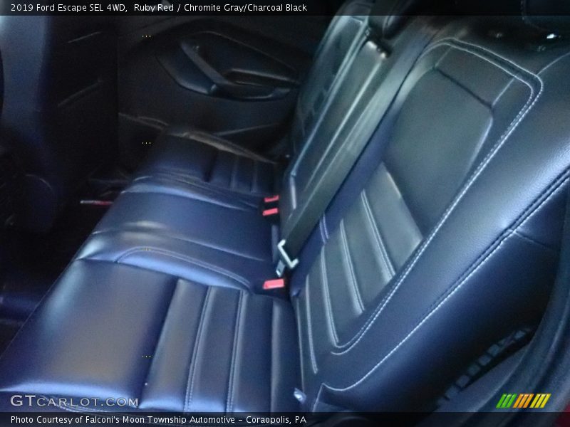 Ruby Red / Chromite Gray/Charcoal Black 2019 Ford Escape SEL 4WD