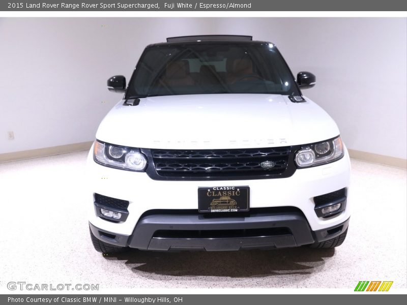 Fuji White / Espresso/Almond 2015 Land Rover Range Rover Sport Supercharged