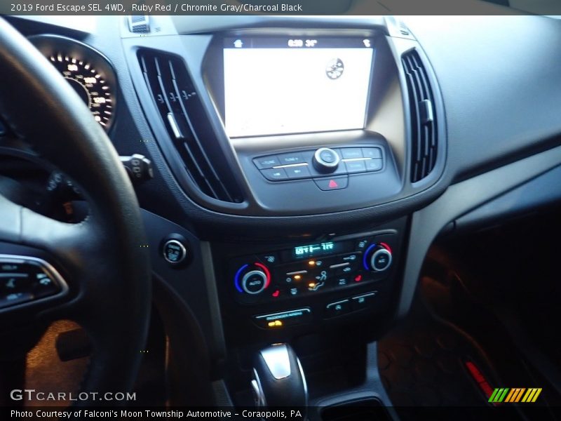 Ruby Red / Chromite Gray/Charcoal Black 2019 Ford Escape SEL 4WD
