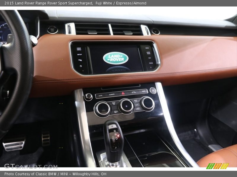 Fuji White / Espresso/Almond 2015 Land Rover Range Rover Sport Supercharged